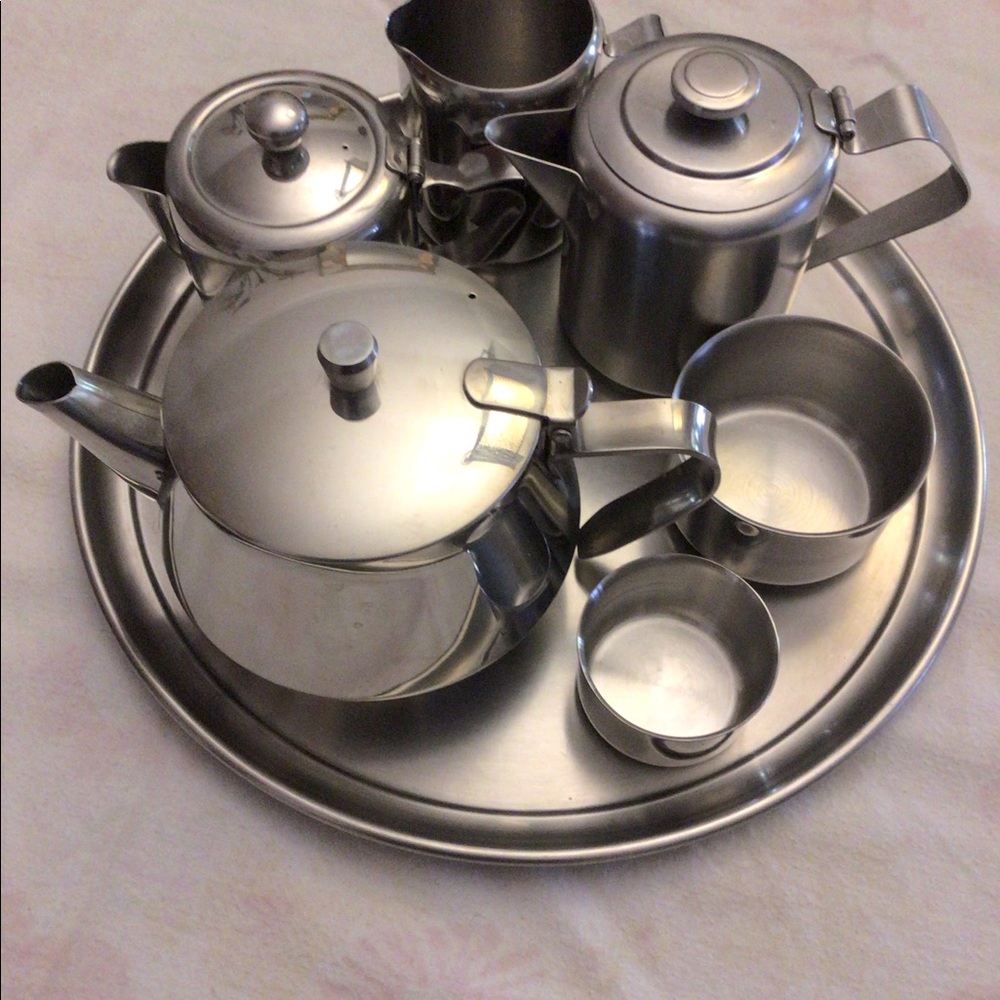 Tea set stainless steel
